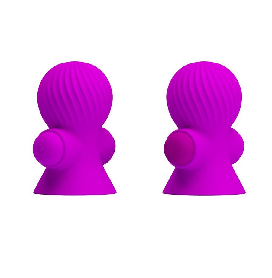 Nipple Sucker with Vibracion Pink